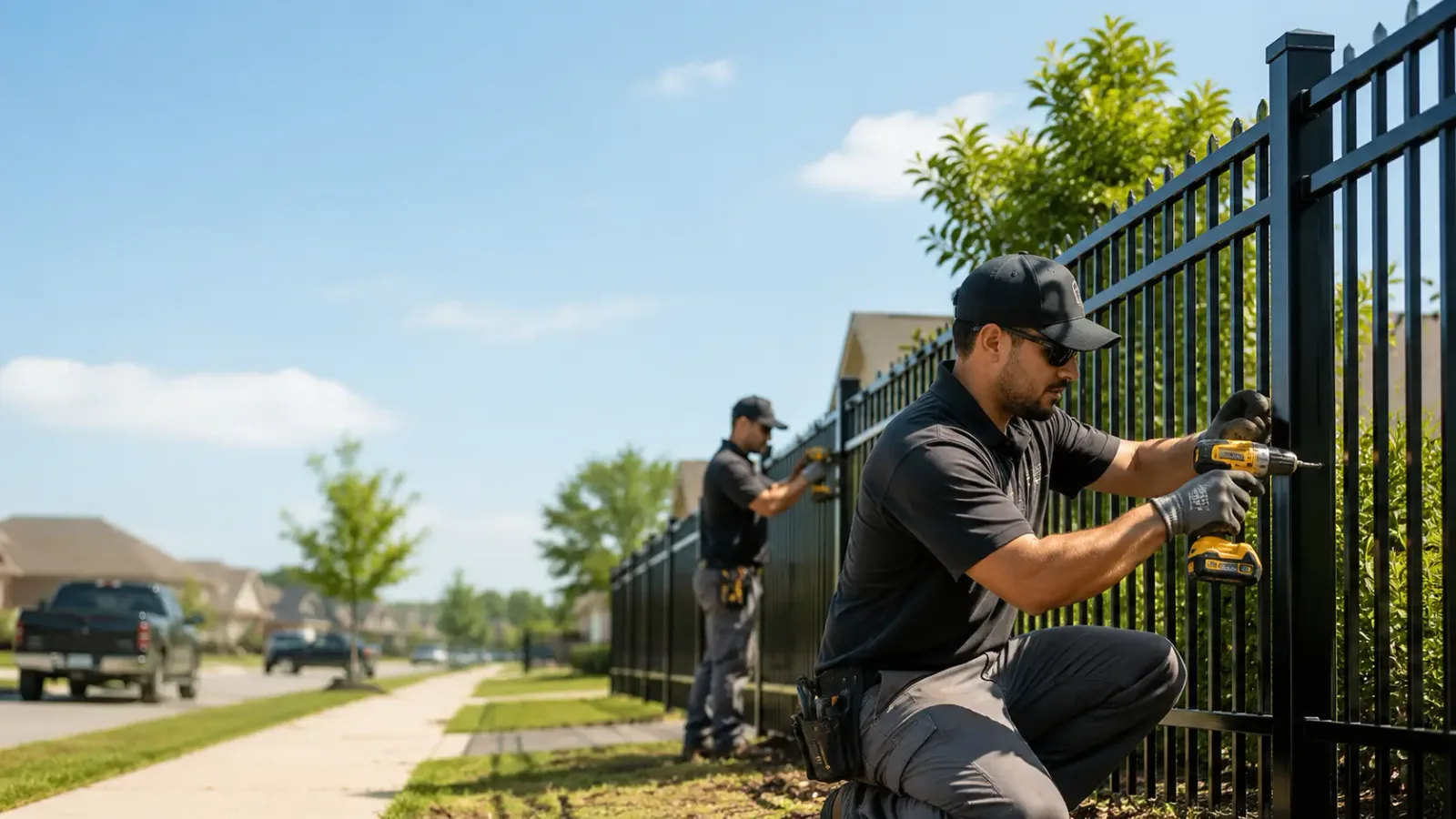Metal Fence Installation in Sharon, OK